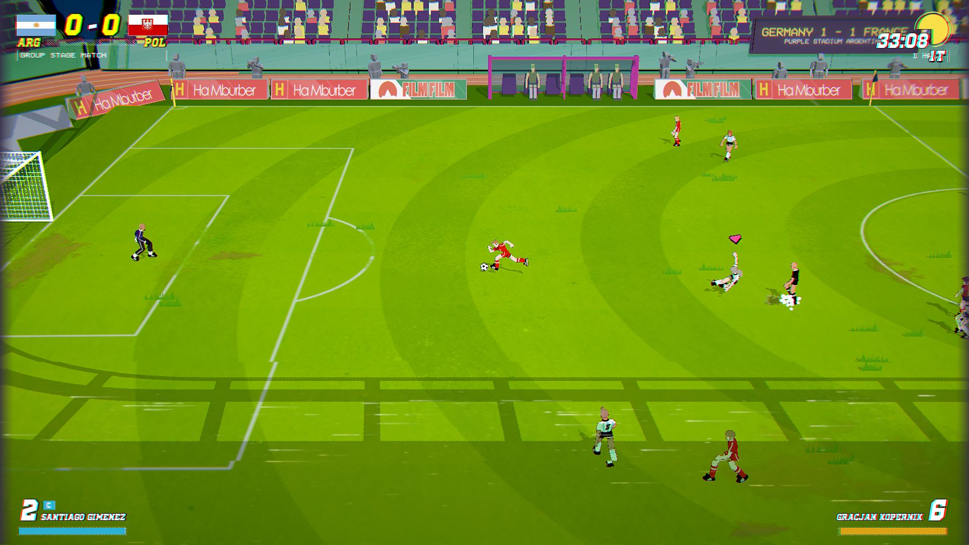 '90s Football Stars, un jeu de foot rétro arcade